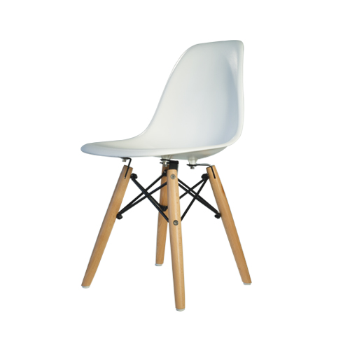 Silla Infantil Holly Base Madera Blanca